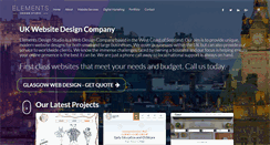 Desktop Screenshot of elementsdesignstudio.co.uk